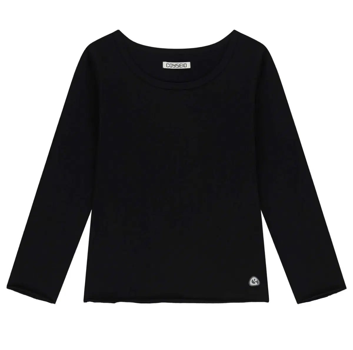 BACK CIRCLE CAPRI SLEEVES BLACK