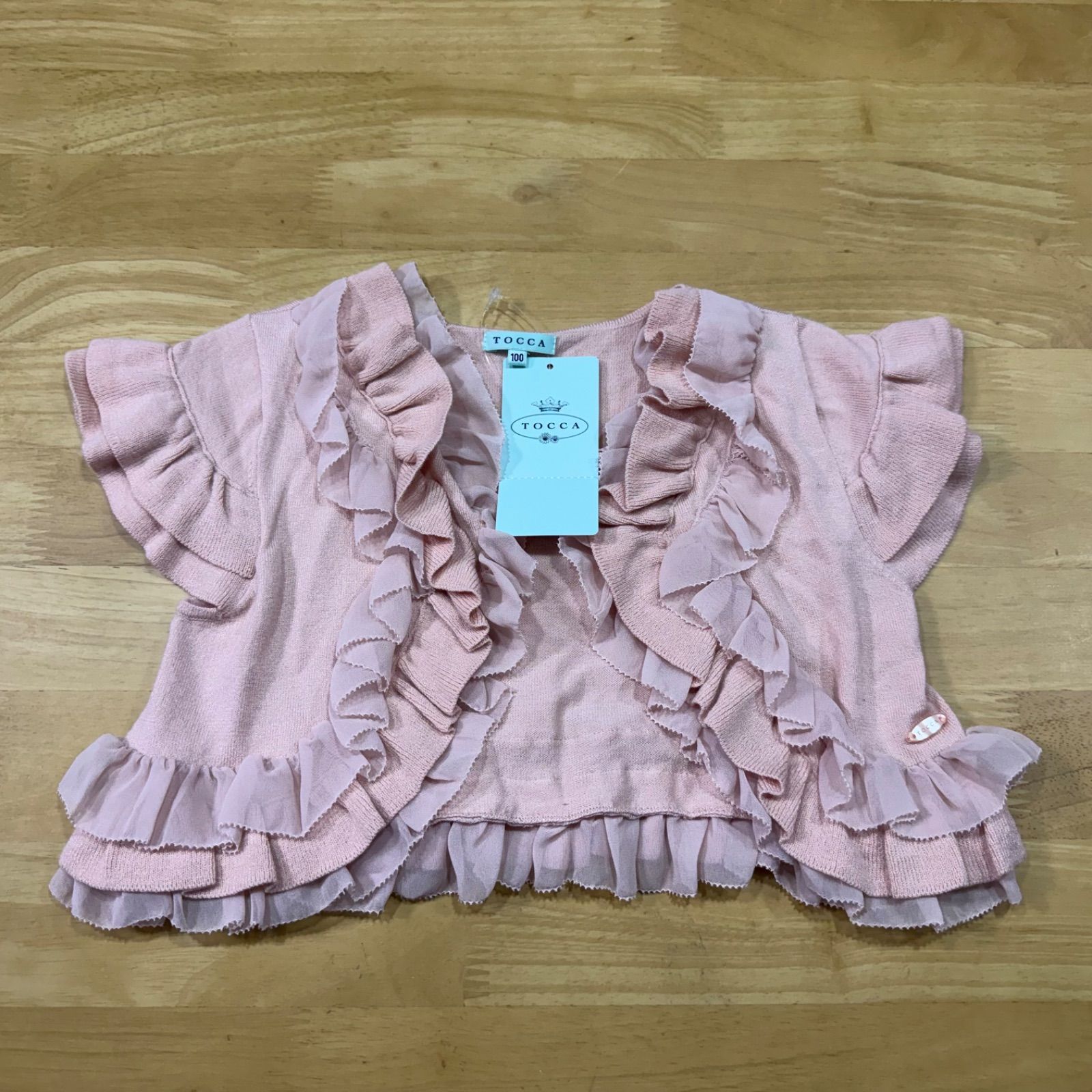 TOCCA - 【値下げ】新品未使用  TOCCA BIS BIS ボレロ  M 新品タグ付き◎TOCCAボレロ◎サイズ100 - メルカリ