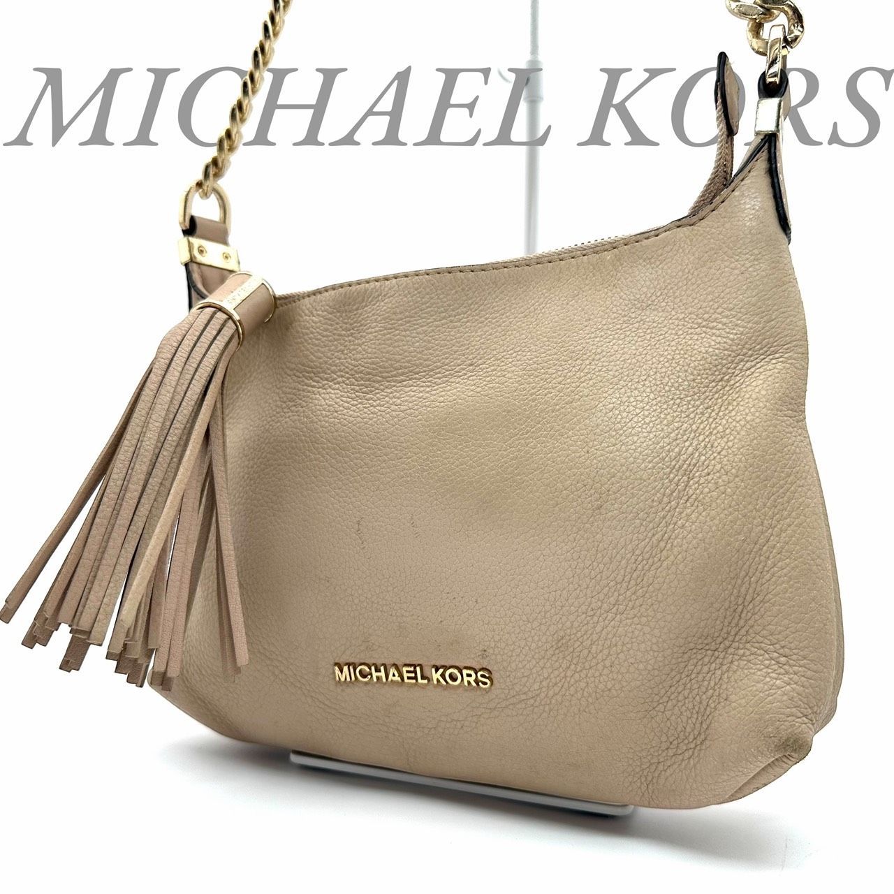 B5719】 MICHAEL KORS マイケルコース ショルダーバッグ レザー 