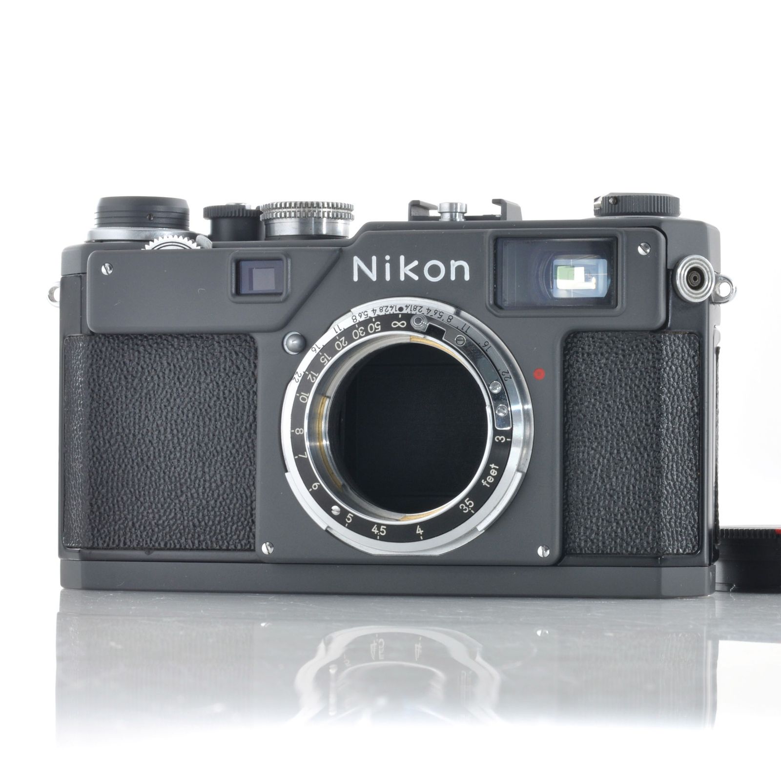 【ニコン】Nikon S4 ダークグレー リペイント レンジファインダーカメラ #T695A
