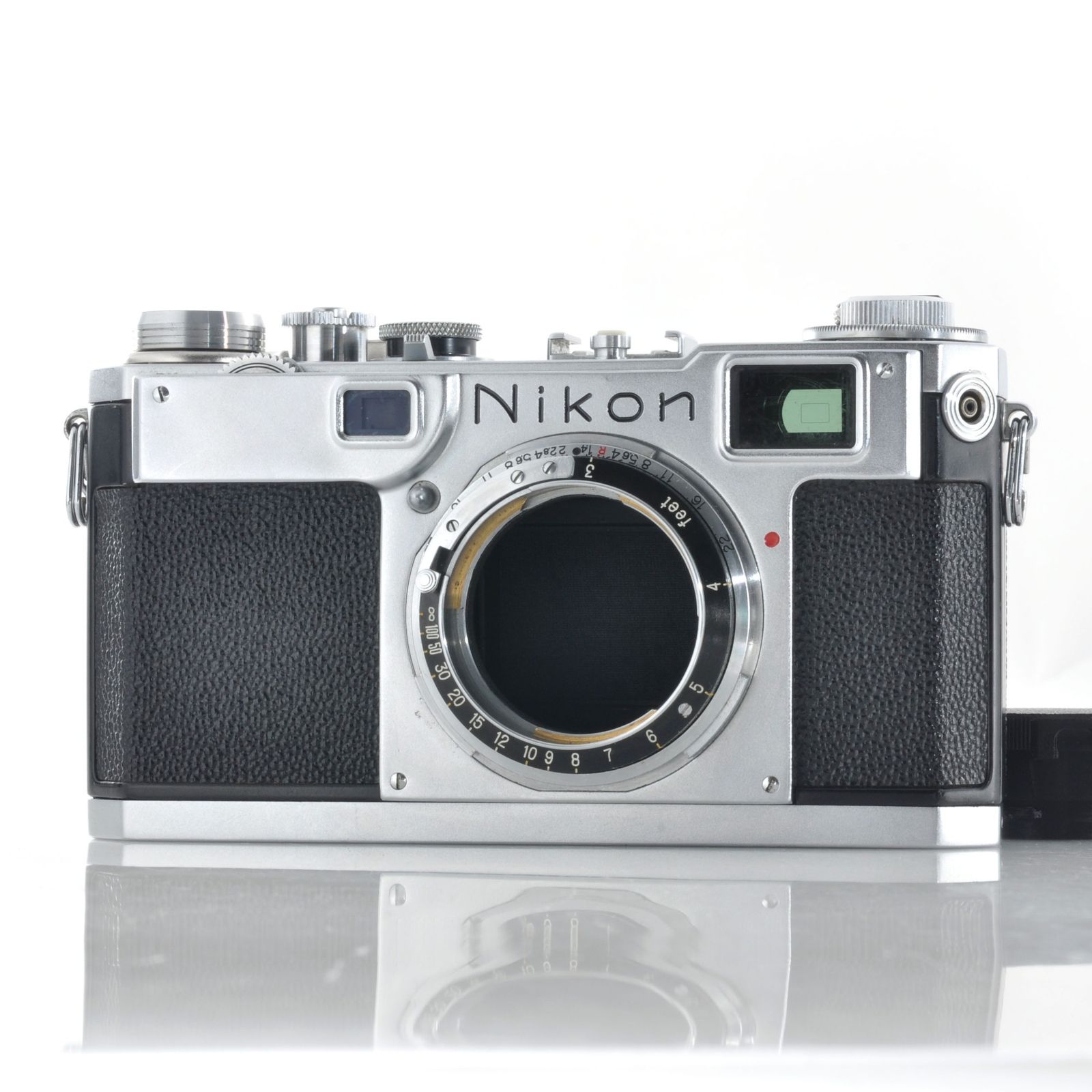 【ニコン】NIKON S2 後期 レンジファインダー フィルムカメラ #T702A