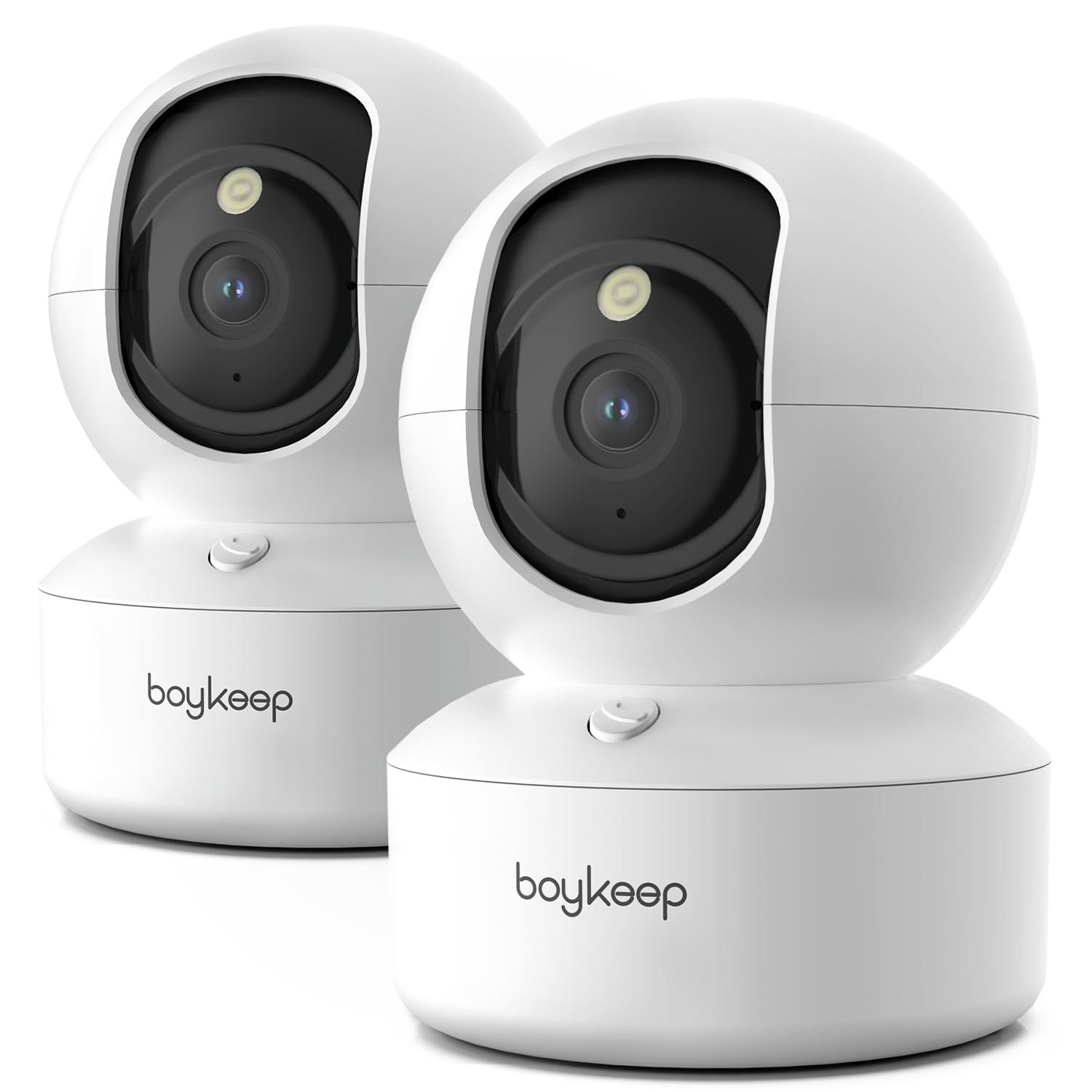 【カラー暗視・5GHz/2.4GHz Wi-Fi両対応】 ペットカメラ 見守りカメラ 防犯カメラ 室内 2K BoyKeep ワンタッチ双方向通話 360°パンチルト モーション検知 自動追跡 監視カメラ ペットモニター 家庭用 ホームカメラ a1654e1d