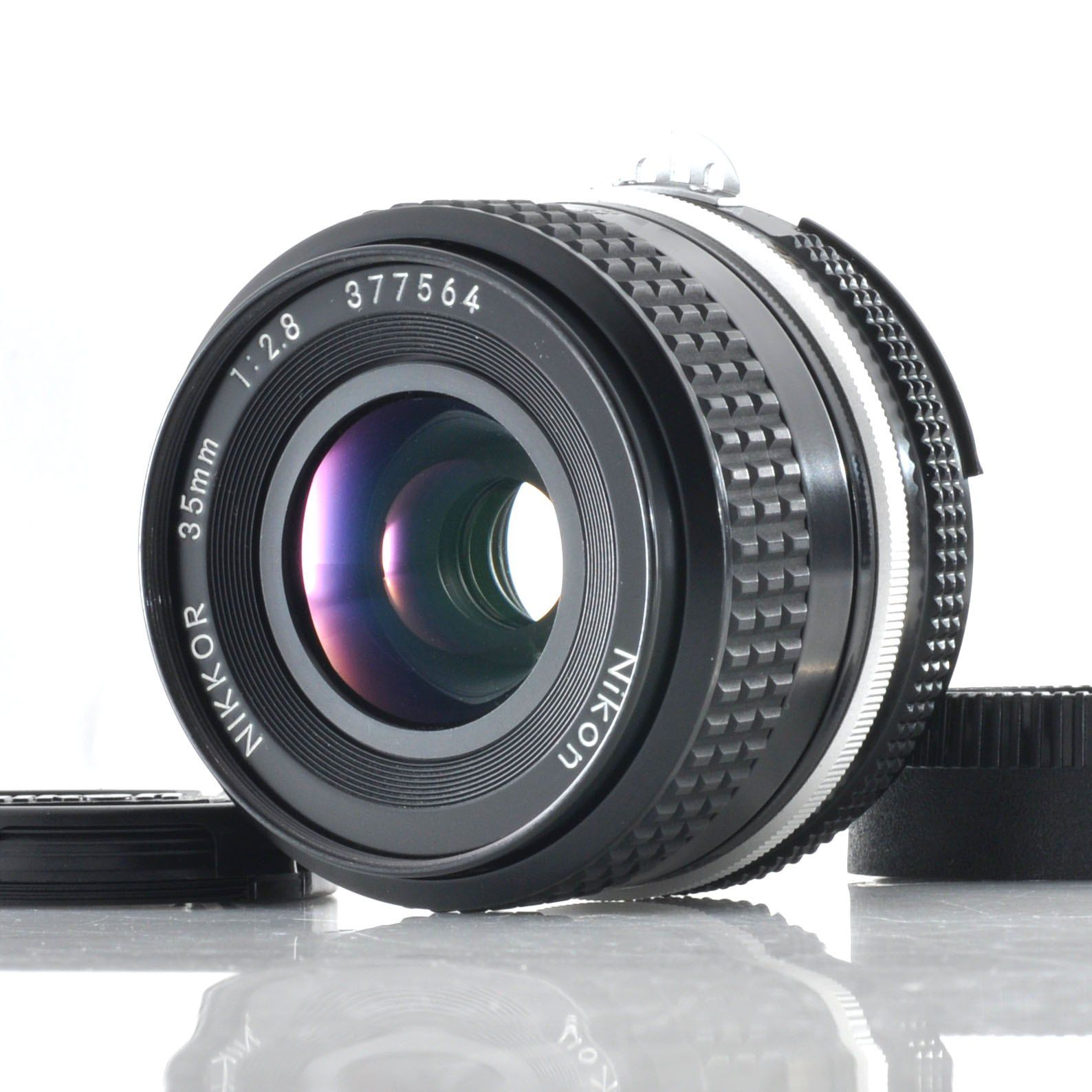 【ニコン】Nikon Ai NIKKOR 35mm F2.8 Fマウント MF単焦点レンズ #U166B