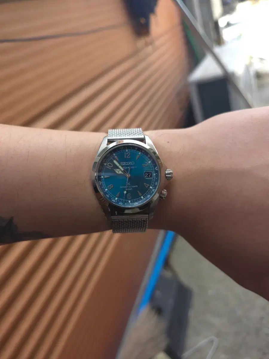 SEIKO アルピニスト デニム版