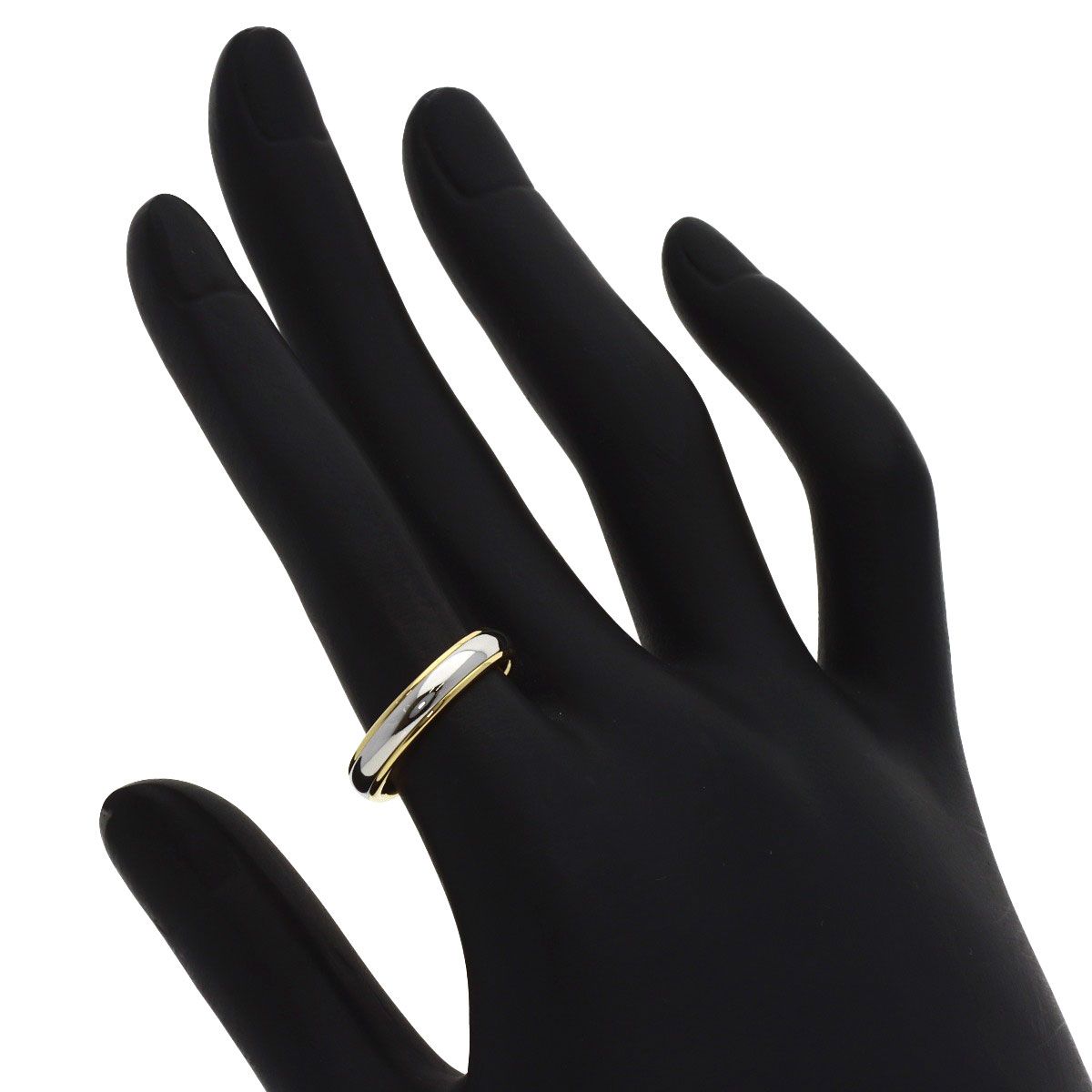 TIFFANY&Co. ティファニー ルシダ バンド リング・指輪 K18YG PT950