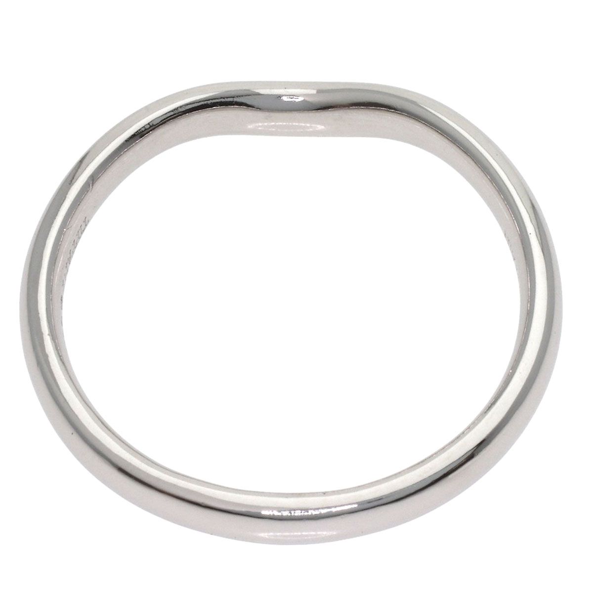 TIFFANY&Co. ティファニー カーブドバンド リング・指輪 PT950
