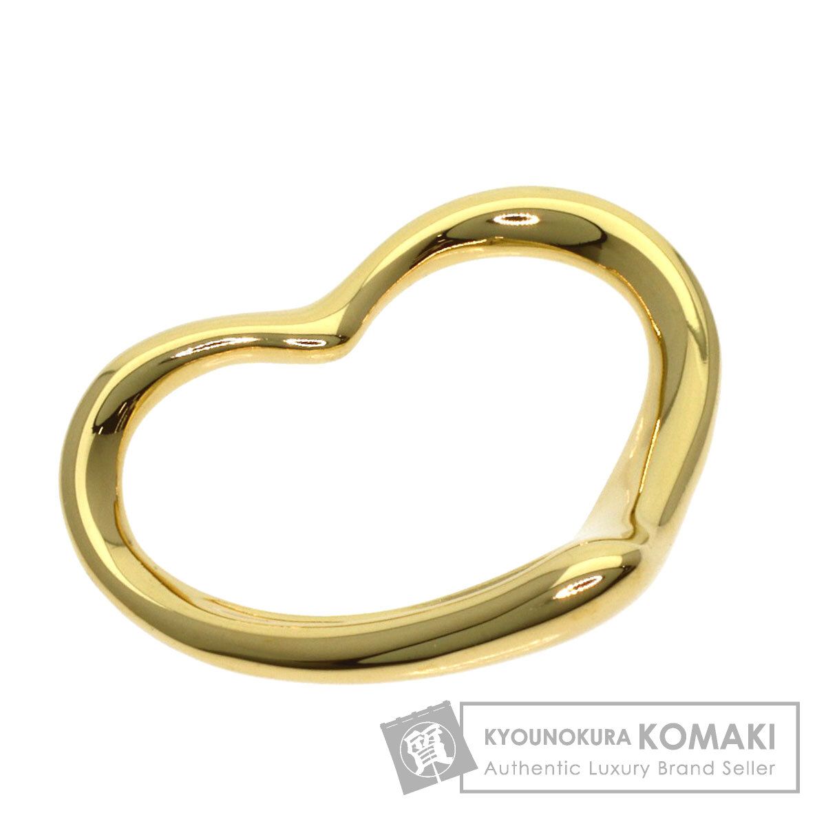 TIFFANY&Co. ティファニー オープンハート ペンダントトップ K18YG レディース [中古]