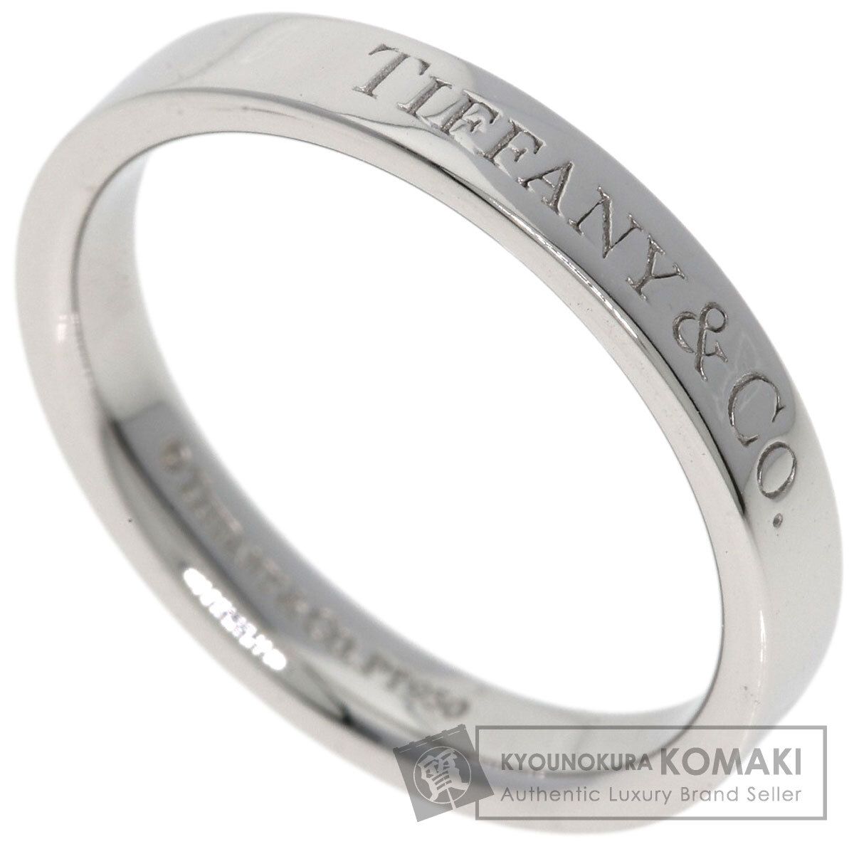 TIFFANY&Co. ティファニー フラットバンド リング・指輪 PT950 レディース [中古]