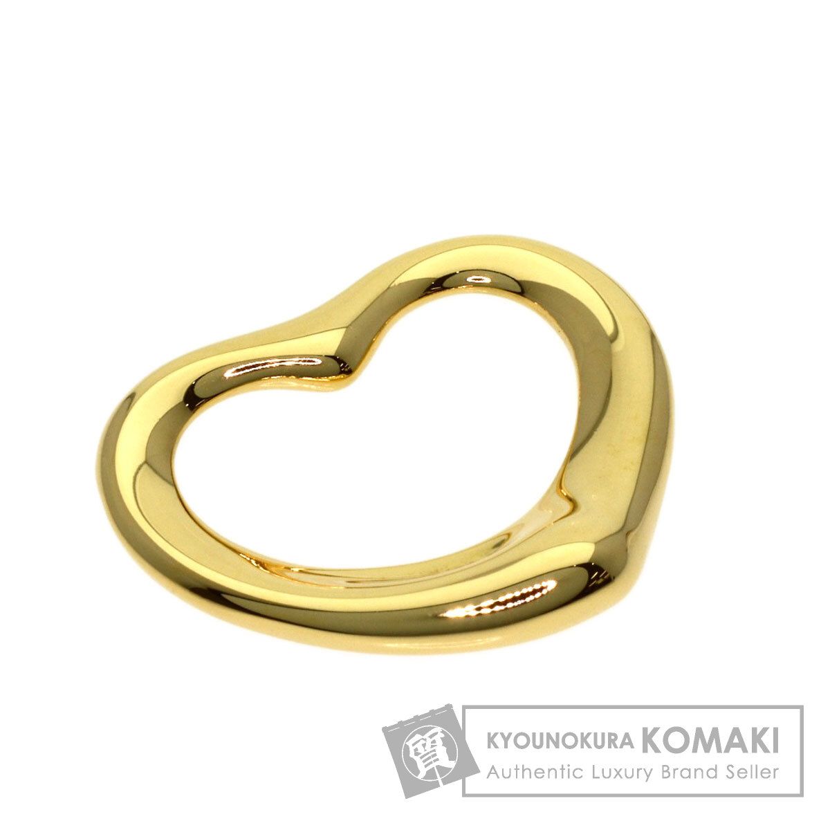 TIFFANY&Co. ティファニー オープンハート ペンダントトップ K18YG