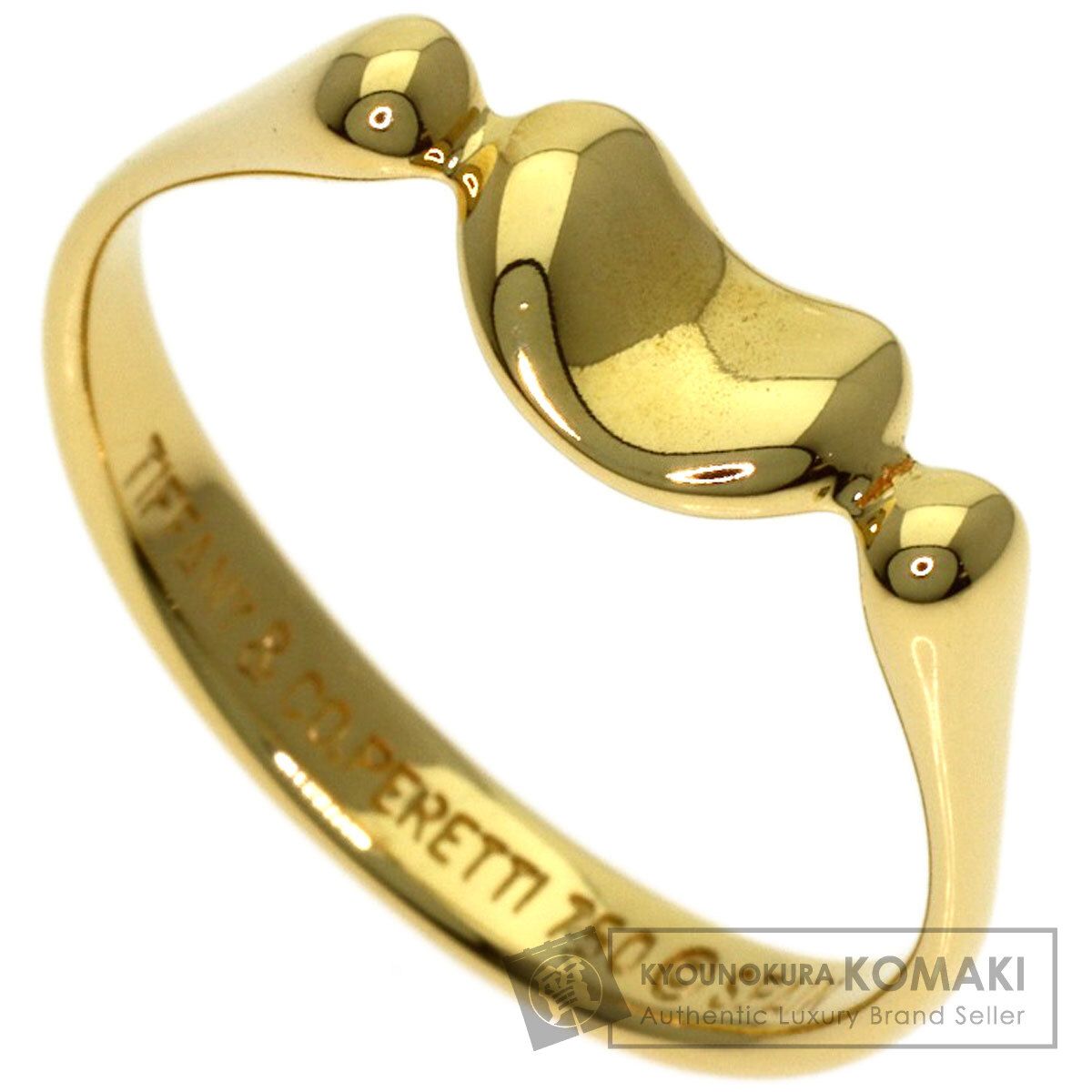 TIFFANY&Co. ティファニー ビーン リング・指輪 K18YG レディース [中古]