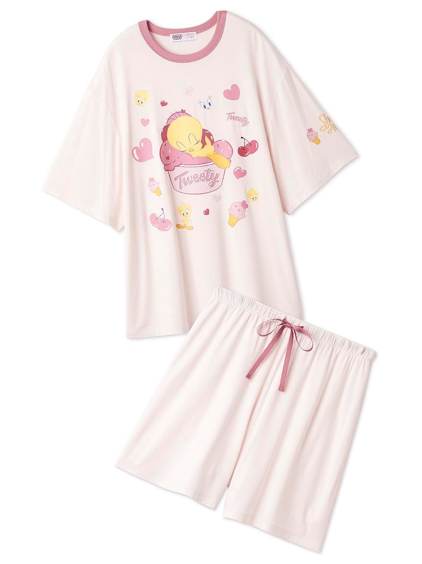 新品 [スナイデルホーム] 【Tweety】【接触冷感】カットセットアップ SHCO262094 レディース PNK F