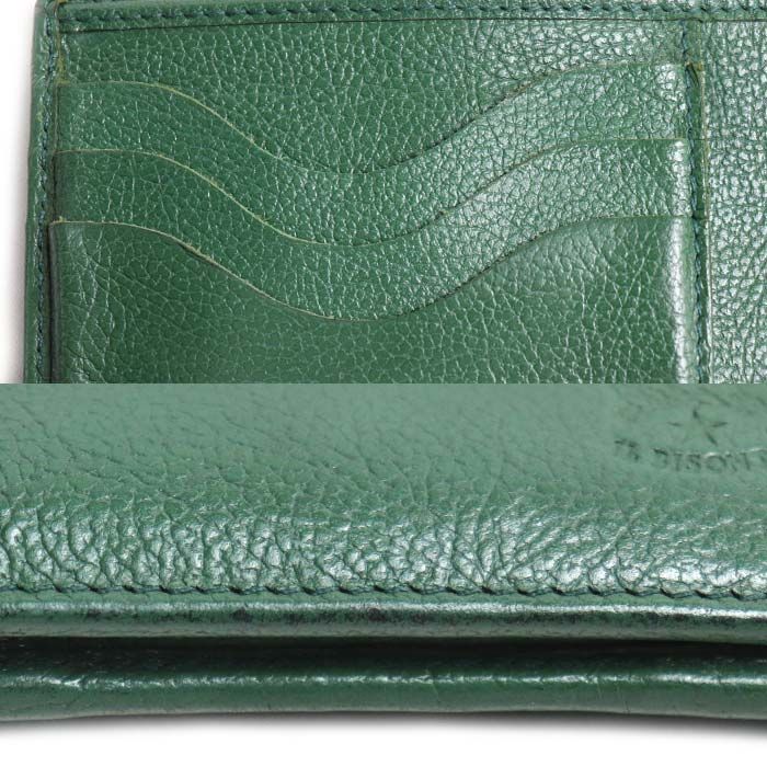 IL BISONTE イルビゾンテ 二つ折り財布 グリーン 54_1_411853 メンズ