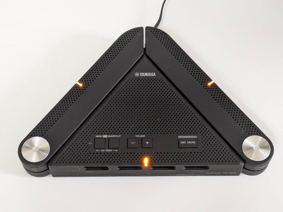 【動作確認済】YAMAHA PJP-25UR Web会議用マイクスピーカー 可動式アーム搭載 エコーキャンセラー内蔵 USBバスパワー駆動 スピーカーフォン テレワーク・オンライン会議に ヤマハ