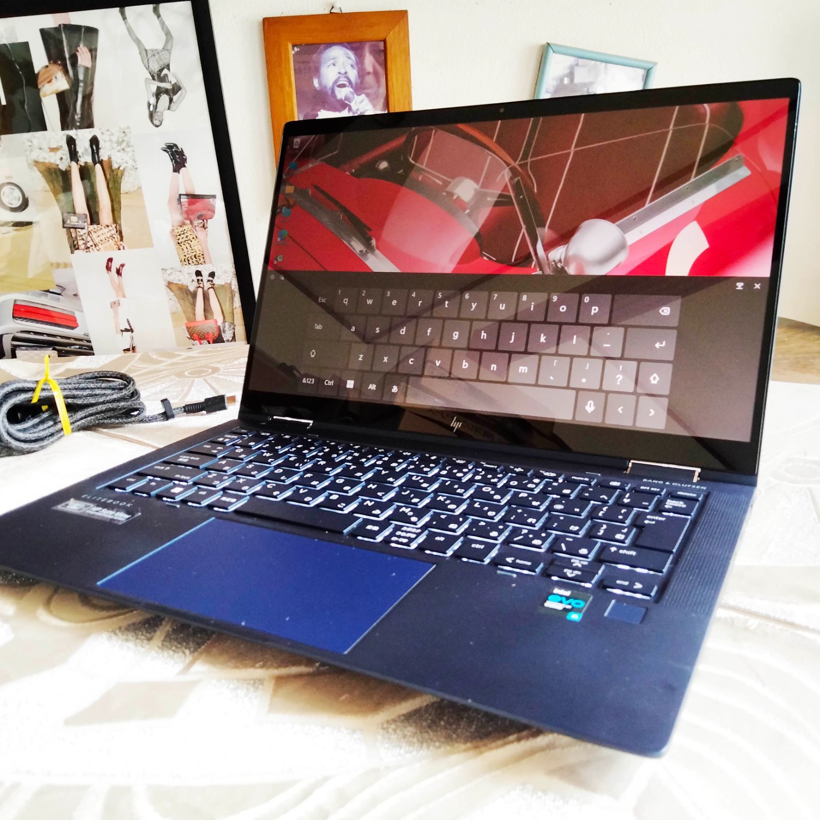 JDJ03 タッチ液晶 HP DragonflyG2 11世代 i5 1135G7 256G 8G LTE 1920x1080 バックライトキーボード 8G