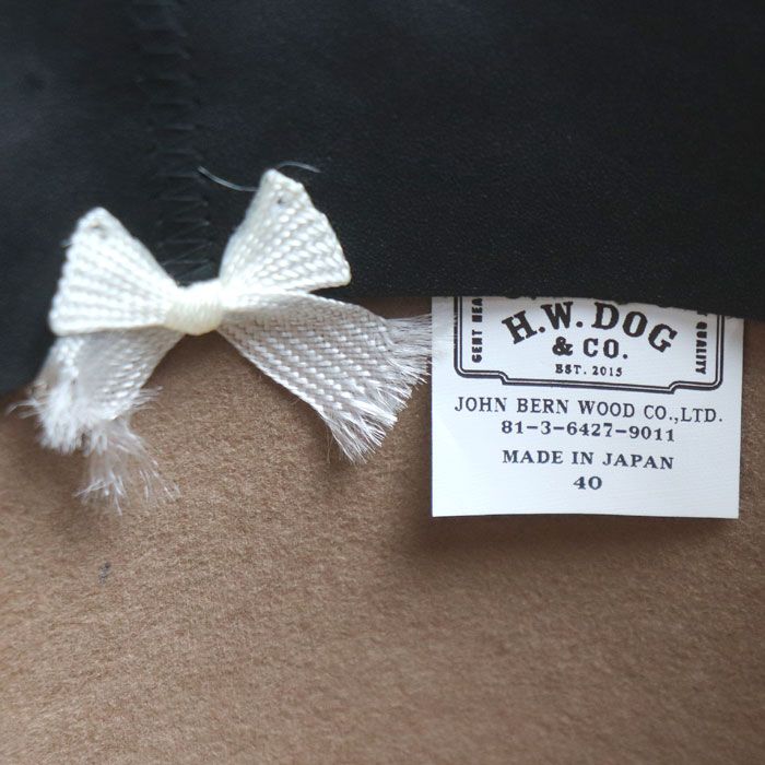 THE H.W.DOG&Co. ハット ベージュ 40 メンズ 中古 美品 - メルカリ