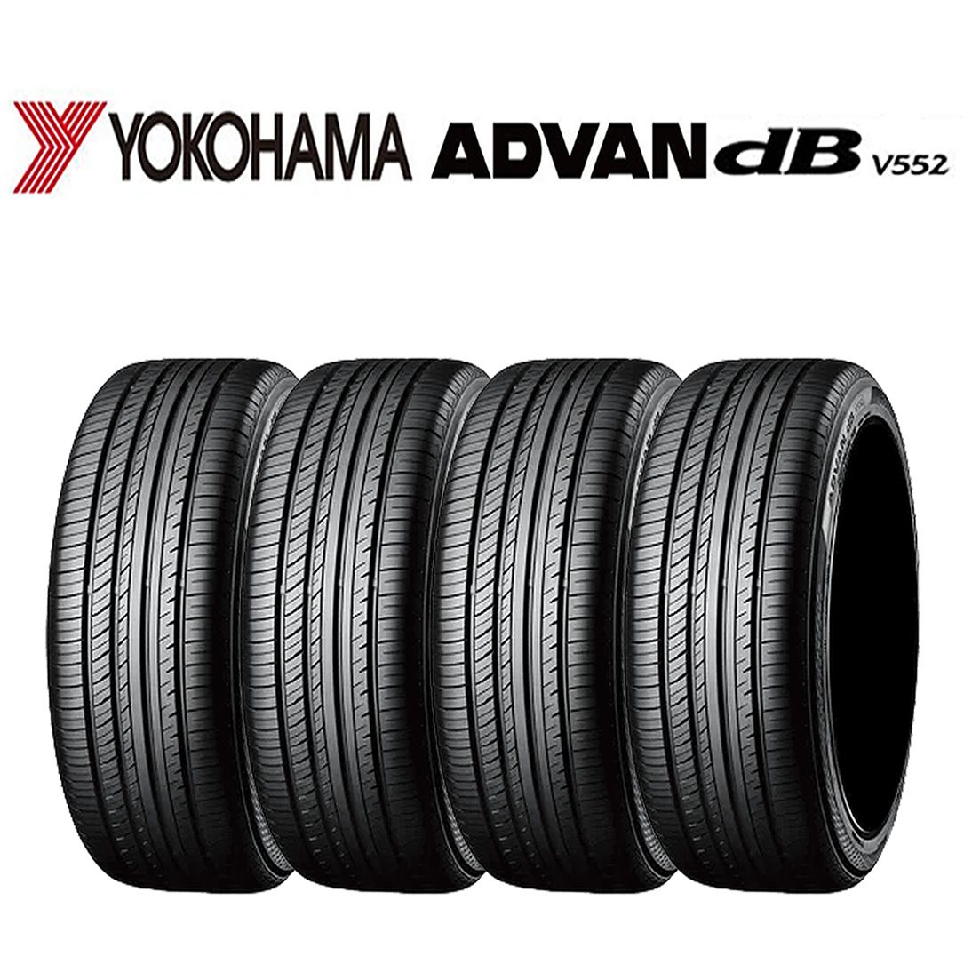 2026年製 新品4本価格 会社宛 送料無料 225/45R18 95W 夏 ヨコハマ YH ADVAN dB V552 プリウス ヴェゼル クラウン スカイライン NO,YN1886