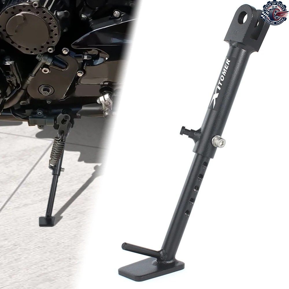 ヤマハ XJR1300 XJR 1300 SP/RACER XJR 1200 XJR1200 SP オートバイ用キックスタンド フットキック サイドスタンド レッグサポート スチー