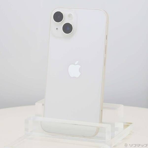 ソフマップ 〔中古品〕 iPhone14 128GB スターライト MPUQ3J／A SIMフリー【344】