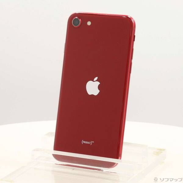 ソフマップ 〔中古品〕 iPhone SE 第3世代 128GB プロダクトレッド MMYH3J／A SIMフリー【349】