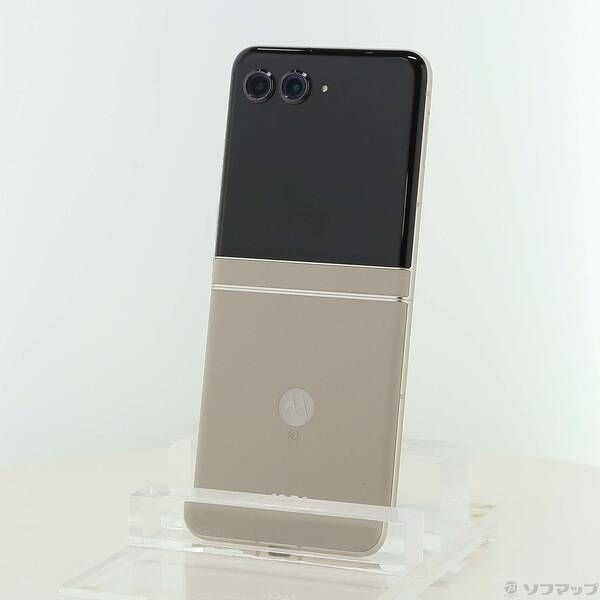 ソフマップ 〔中古品〕 motorola razr 50 512GB サンドクリーム PB230001JP SIMフリー【344】