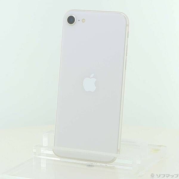 ソフマップ 〔中古品〕 iPhone SE 第3世代 64GB スターライト MMYD3J／A SIMフリー【349】