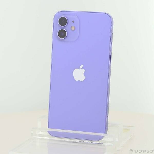 ソフマップ 〔中古品〕 iPhone12 128GB パープル MJNJ3J／A SIMフリー【344】