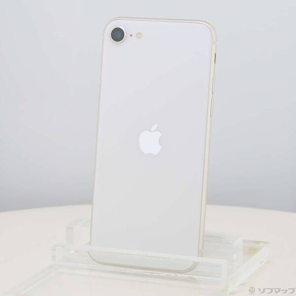 ソフマップ 〔中古品〕 iPhone SE 第3世代 64GB スターライト MMYD3J／A SIMフリー【198】
