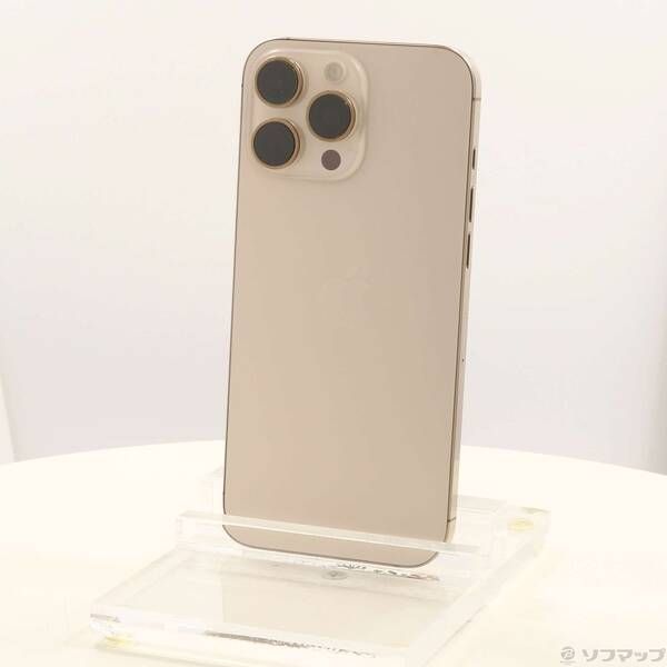 ソフマップ 〔中古品〕 iPhone16 Pro Max 256GB デザートチタニウム 3N530J／A SIMフリー【348】