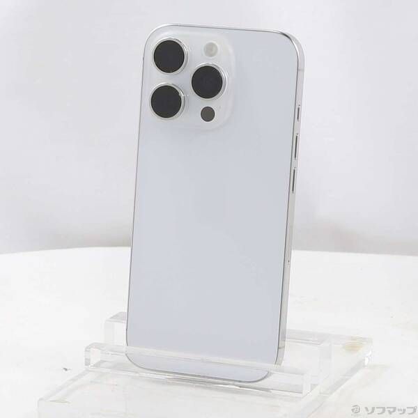 ソフマップ 〔中古品〕 iPhone16 Pro 128GB ホワイトチタニウム MYMW3J/A SIMフリー【348】