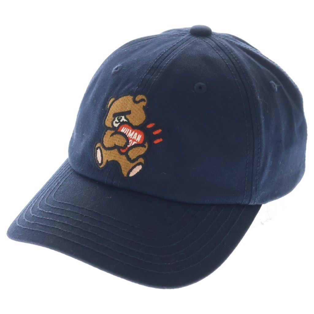HUMAN MADE (ヒューマンメイド) ×UNDERCOVER 6PANEL TWILL CAP アンダーカバー シックスパネル ツイルキャップ ネイビー XX30GD013