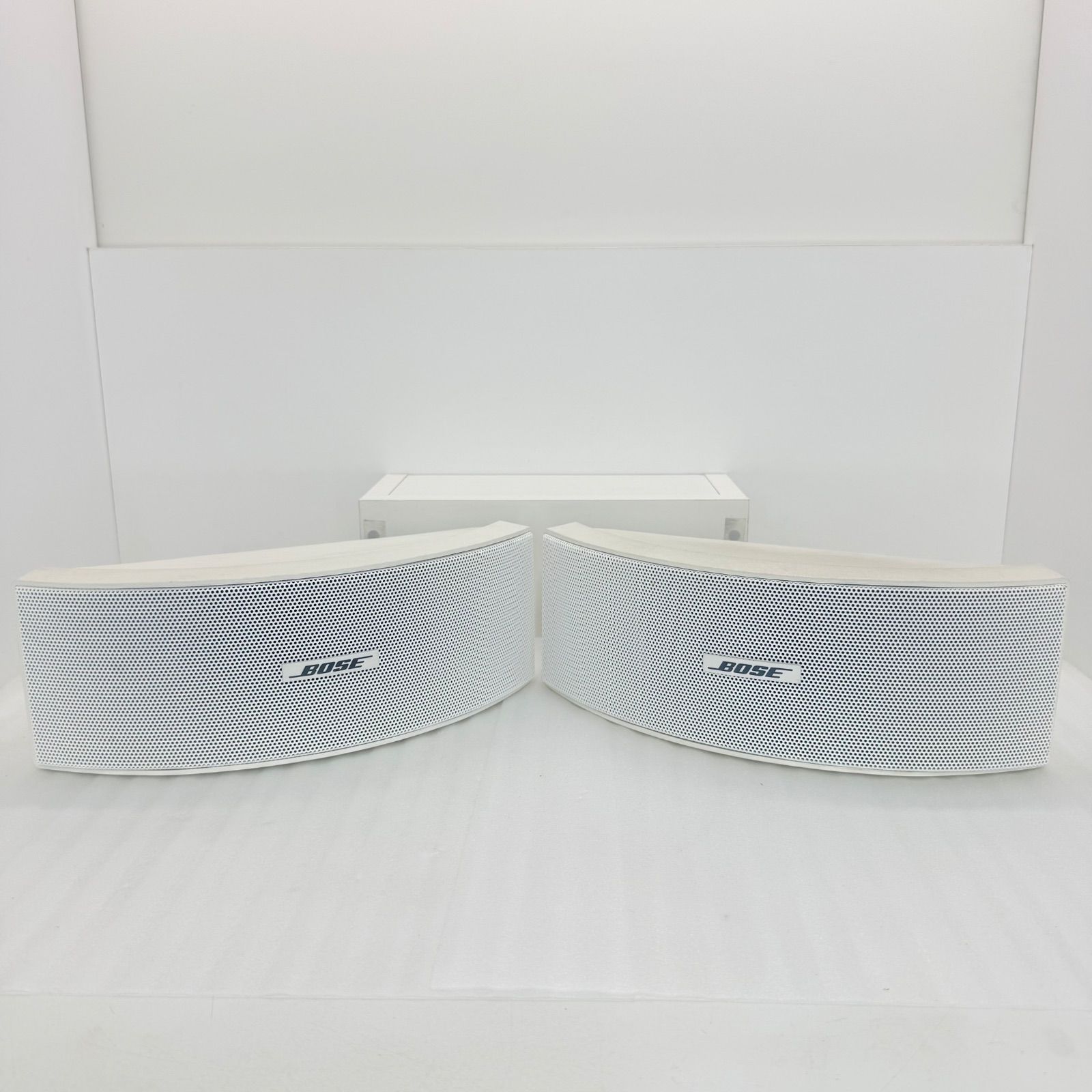 動作品】BOSE 151 SE スピーカーシステム ホワイト ペア 2個セット D-2