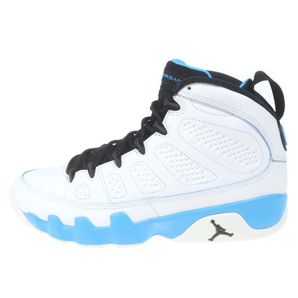 NIKE (ナイキ) AIR JORDAN 9 RETRO FQ8992-101 エアジョーダン9 レトロ ハイカットスニーカー シューズ ホワイト/ブルー US8.5/26.5cm