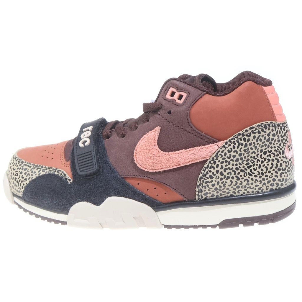 NIKE SB (ナイキエスビー) ARTS-REC SKATESHOP AIR TRAINER 1 QS IF0501-200 アーツ レック エアトレイナー ハイカットスニーカー ブラウン US9/27cm