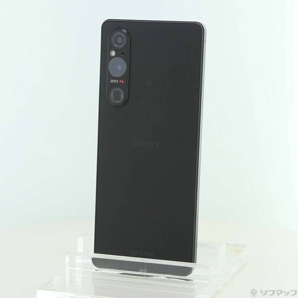 ソフマップ 〔中古品〕 Xperia 1 V 256GB ブラック SOG10 au SIMフリー【344】