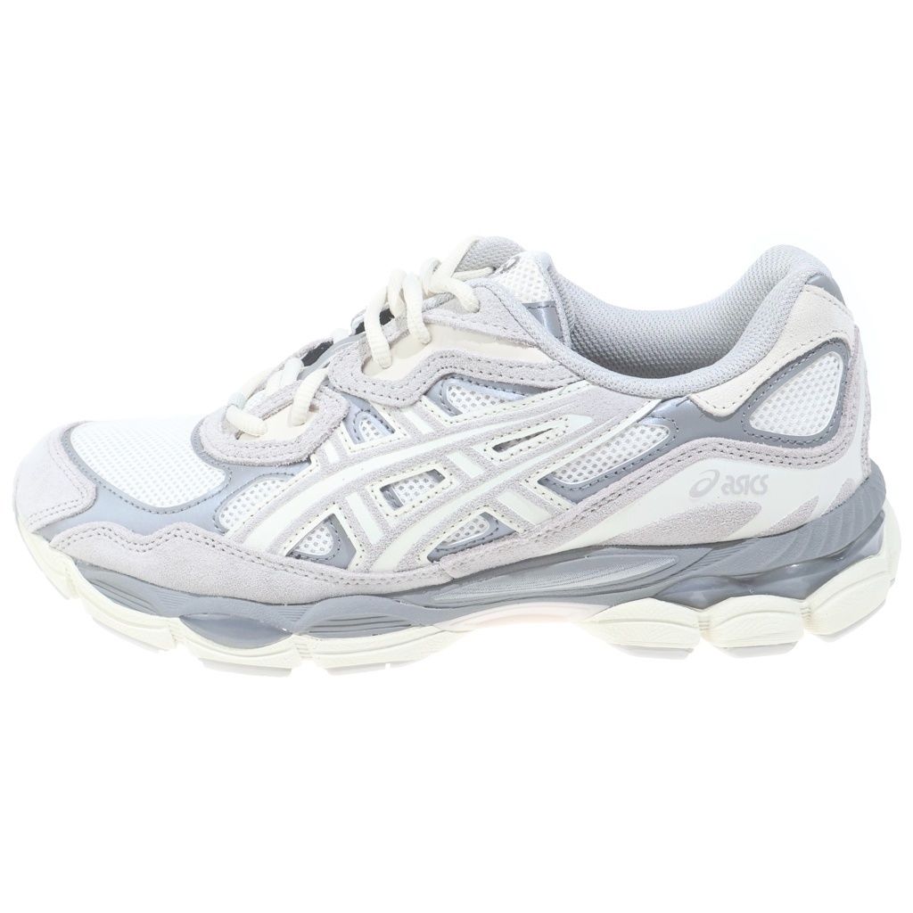ASICS (アシックス) GEL-NYC CREAM ゲル クリーム スウェード メッシュ ローカットスニーカー ホワイト US9/27cm 1201A789 14,177円