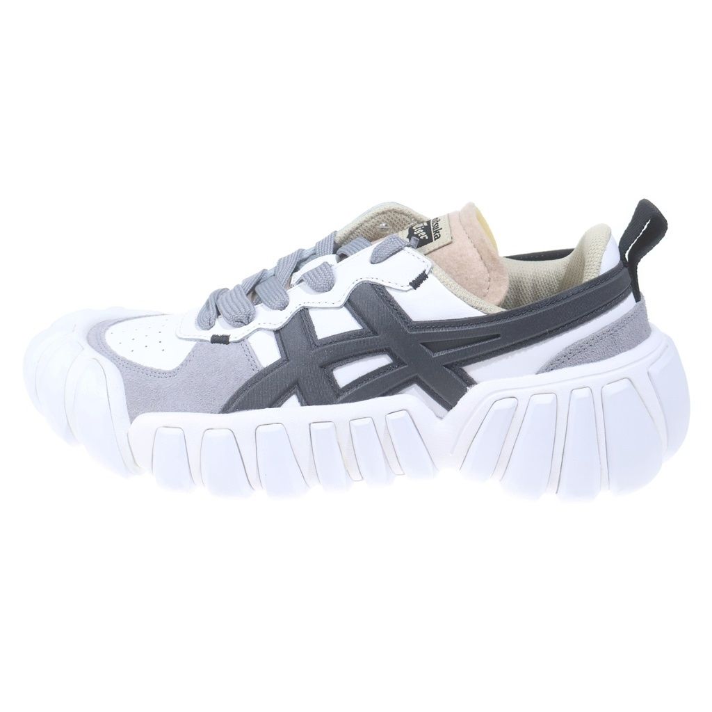 Onitsuka Tiger (オニツカタイガー) DENTIGRE LS デンティグレ ボリュームソール ローカットスニーカー ホワイト/グレー US10/28cm 1183B421-100