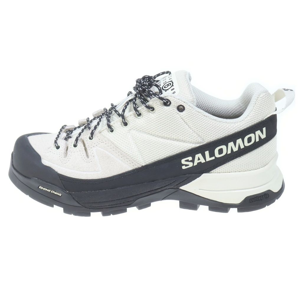 SALOMON (サロモン) ×MM6 Maison Margiela X-ALP エムエムシックスメゾンマルジェラ エックスアルプ ローカットスニーカー ホワイト US7.5/24.5cm 475362