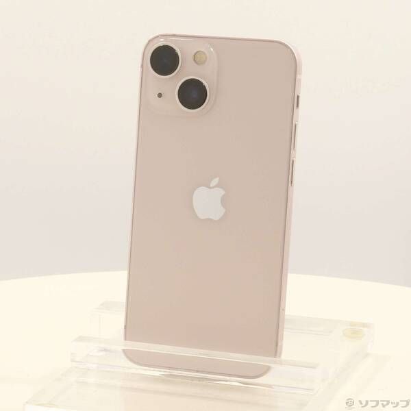 ソフマップ 〔中古品〕 iPhone13 mini 128GB ピンク MLJF3J／A SIMフリー【262】