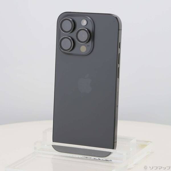 ソフマップ 〔中古品〕 iPhone15 Pro 128GB ブラックチタニウム MTU73J／A SIMフリー【198】
