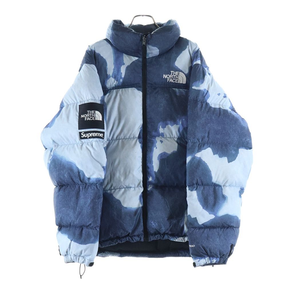 SUPREME (シュプリーム) 21AW ×THE NORTH FACE Bleached Denim Print