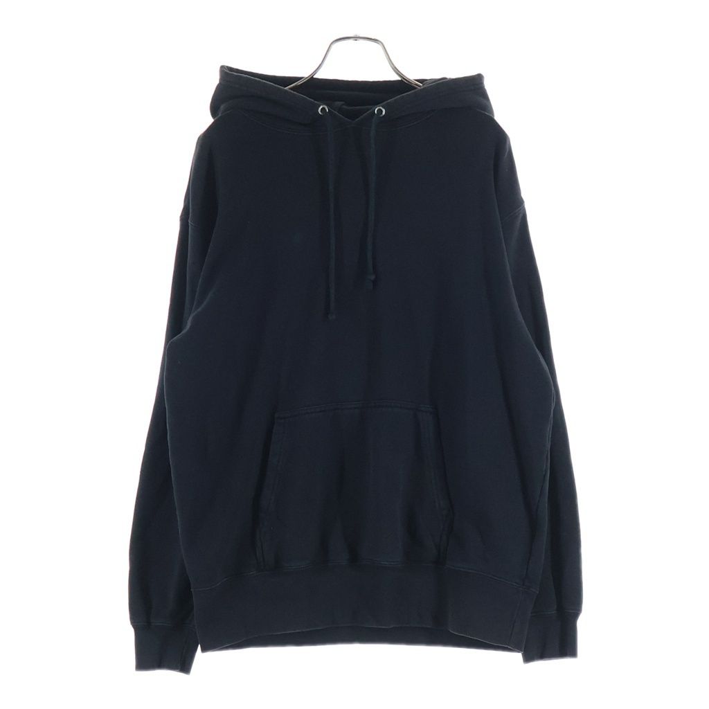 Yohji Yamamoto (ヨウジヤマモト) 17SS コットン プルオーバーフーデッドパーカー ブラック FD-T63-993