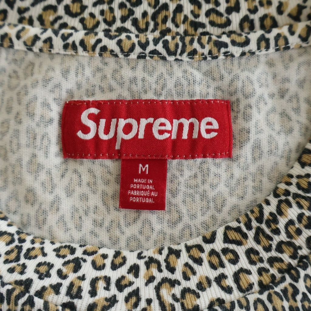 SUPREME (シュプリーム) 25AW Small Box Tee Leopard スモールボックス