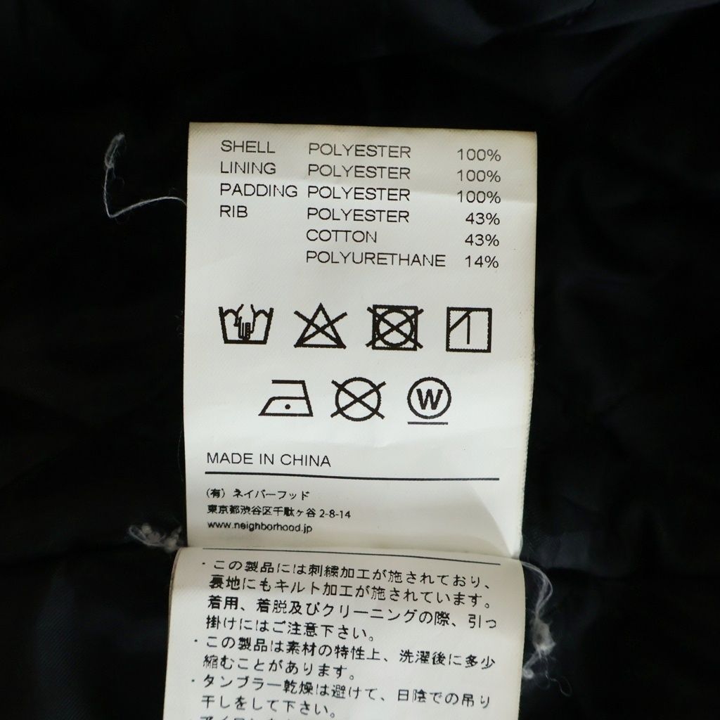 NEIGHBORHOOD (ネイバーフッド) 19SS C.C./E-JKT サテン バックエン