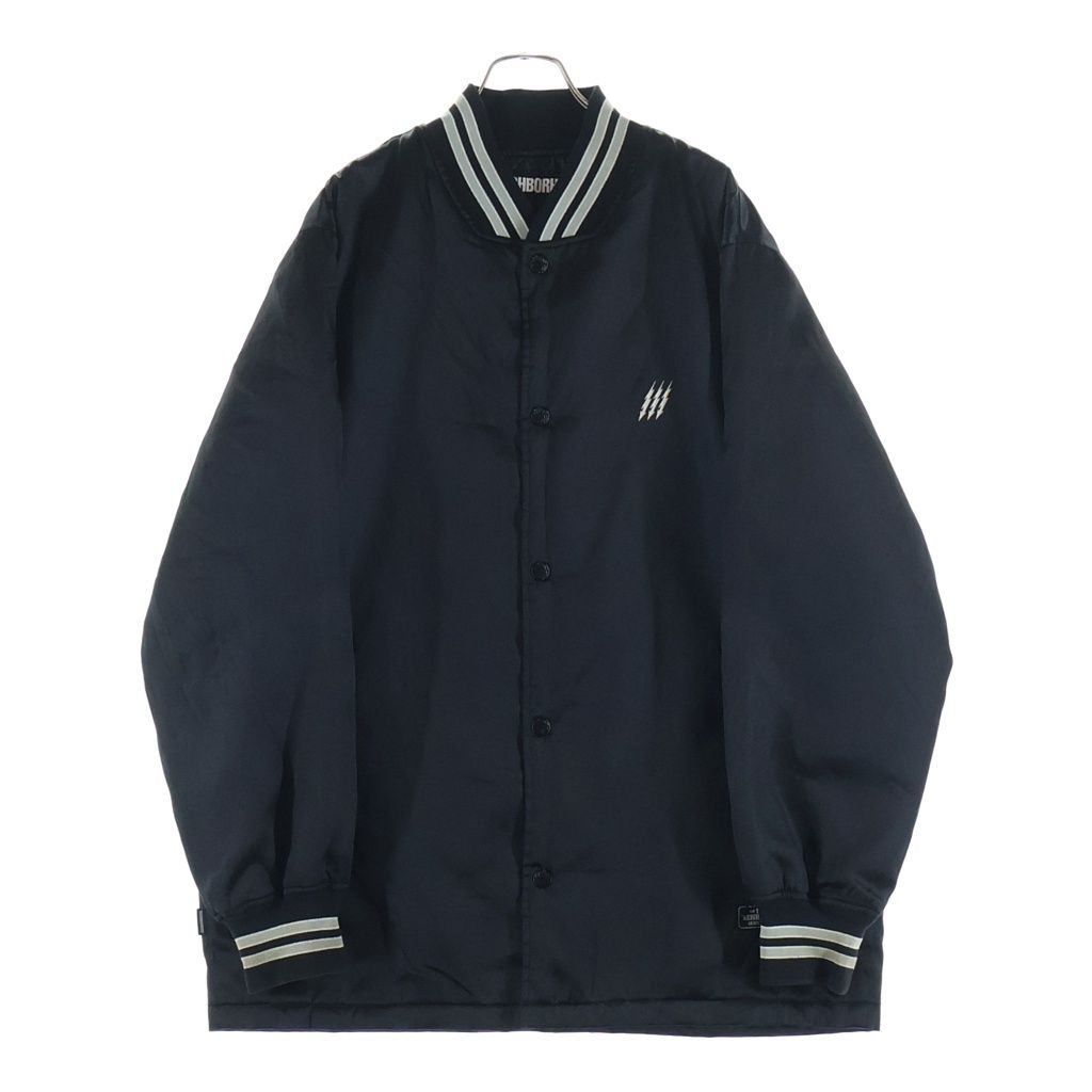 NEIGHBORHOOD 191TSNH-JKM03 スタジャン ネイバーフッド NEIGHBORHOOD (ネイバーフッド) 19SS C.C./E-JKT サテン バックエン