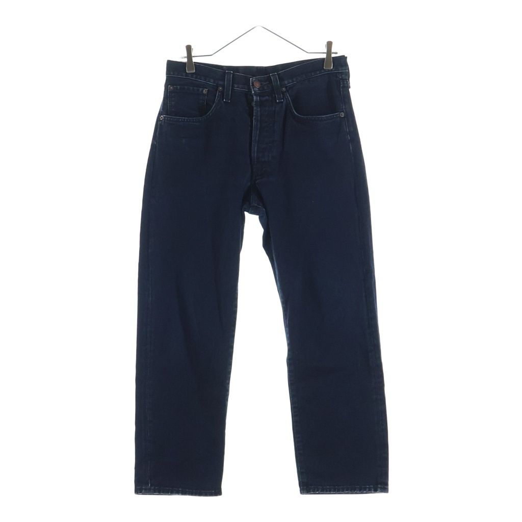 Acne Studios (アクネ ストゥディオズ) 2003 BLACK OCEAN ストレート コットン ボタンフライ ジーンズ デニム ネイビー B00323-
