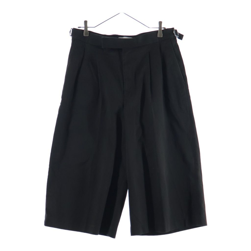 marka (マーカ) 25SS TWO TUCK CROPPED TROUSERS ツータック クロップドトラウザーズ 7分丈ショーツ ダークブラウン M25B05PT01E