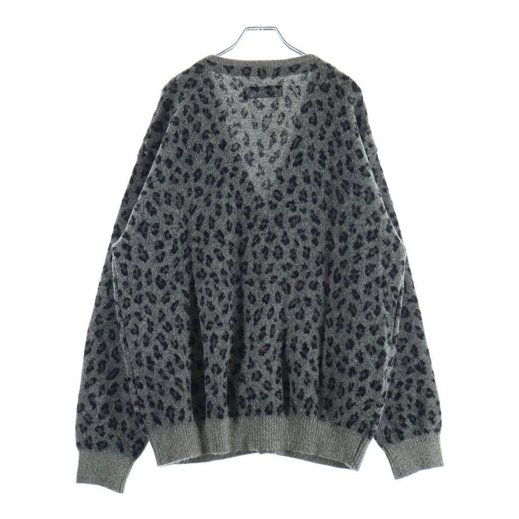 WACKO MARIA (ワコマリア) Leopard Jacquard Mohair Cardigan