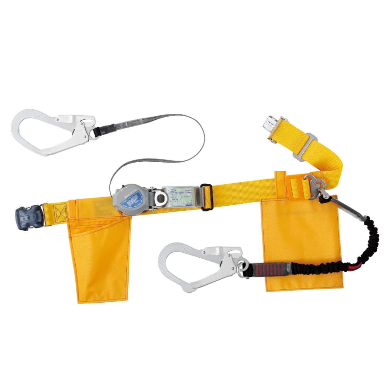 新品 [ミドリ安全] 墜落制止用器具 胴ベルト型 新規格適合 100kg以下 MFD-501-10L YL イエロー M