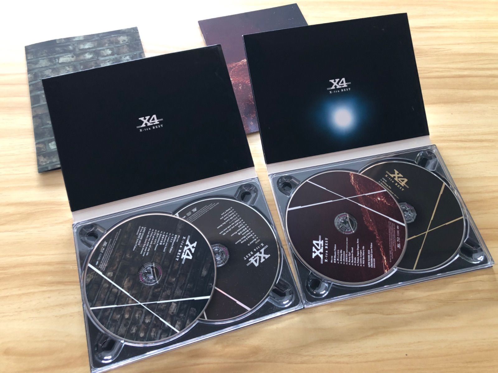 中古] [CD] X4 (2点セット)／X-tra BEST[Blu-ray付初回限定盤A & B
