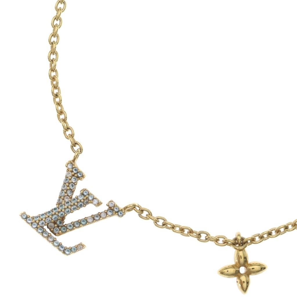 LOUIS VUITTON (ルイヴィトン) コリエ LVアイコニック ネックレス M00596 VA1254